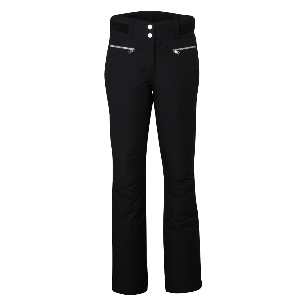 Phenix Zwarte broek met zijzakaccent Black Dames