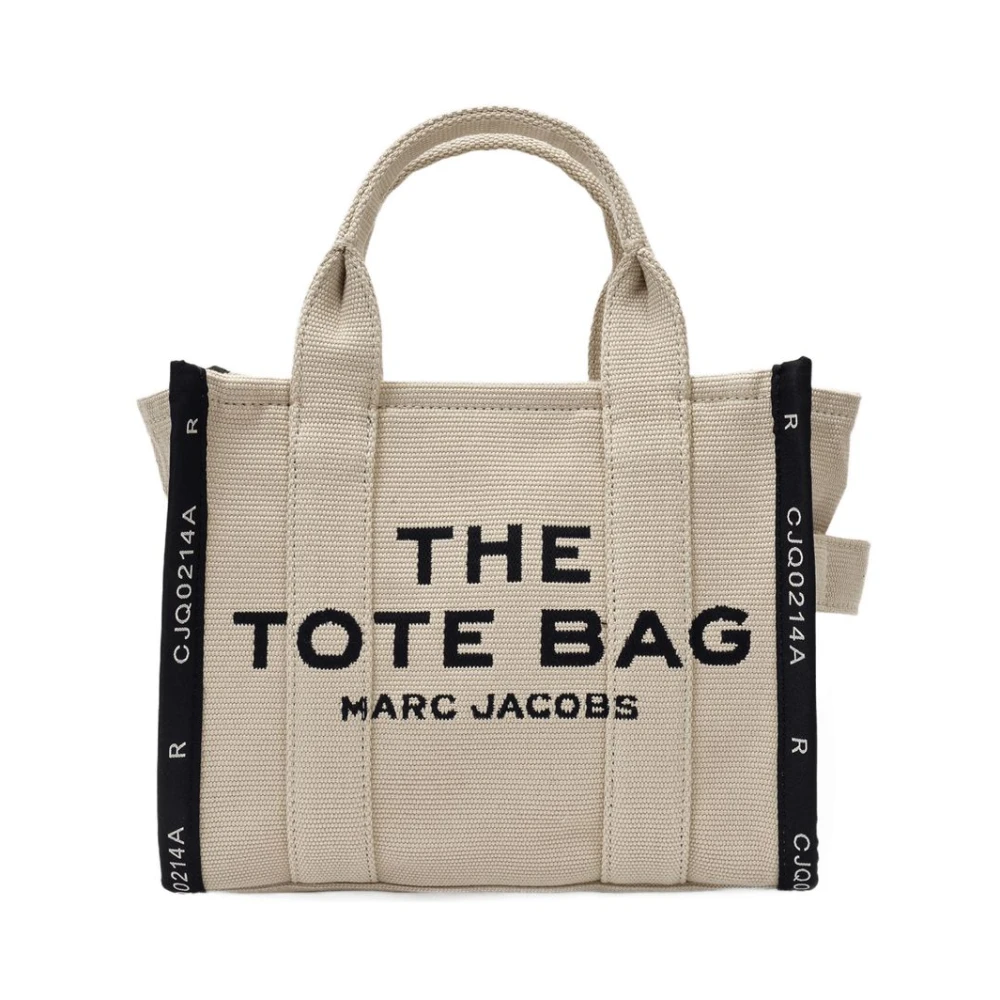 Marc Jacobs Beige Handbags, Female, One Size, The Jacquard Small Tote Bag