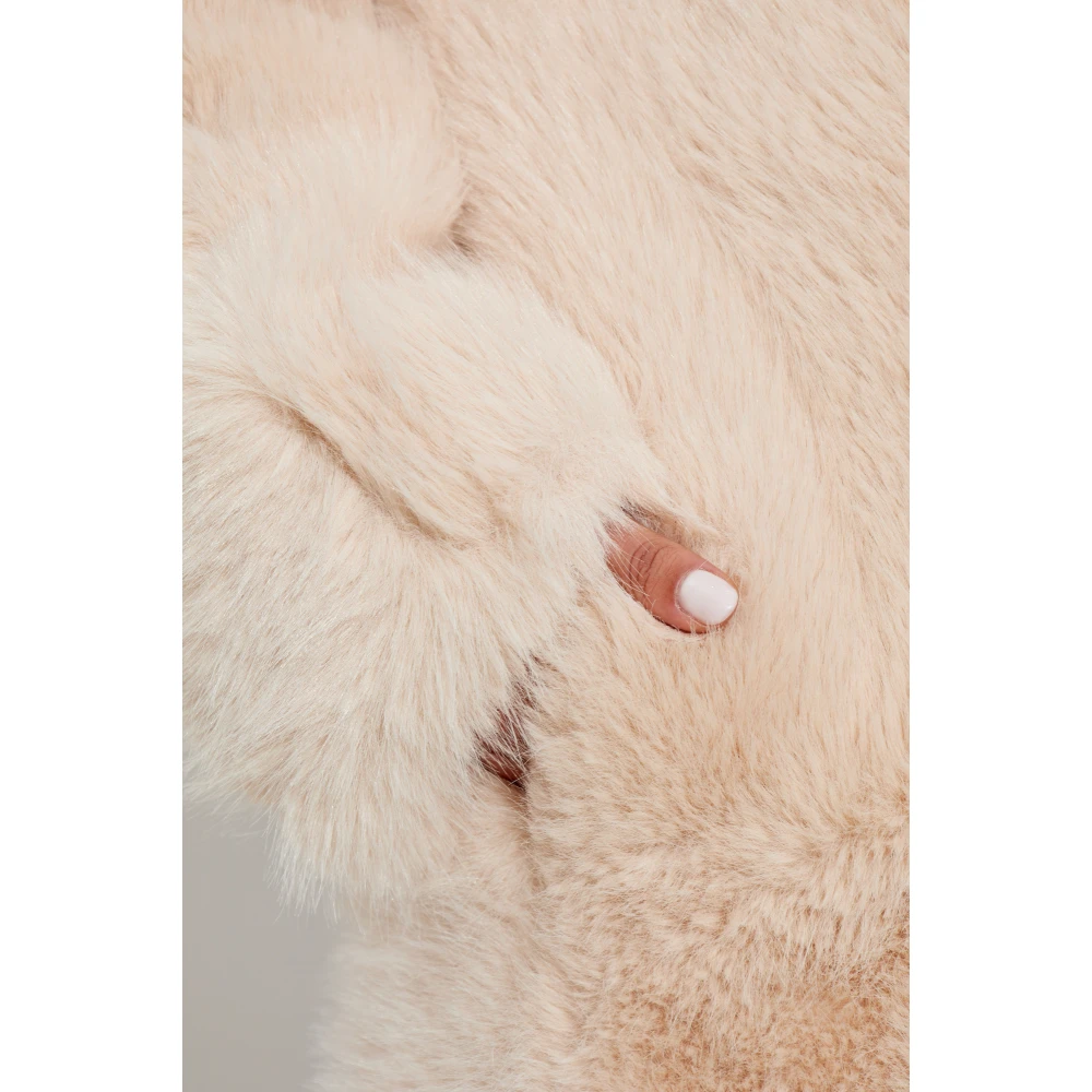 SPORTMAX Jas met kraag Pink Dames