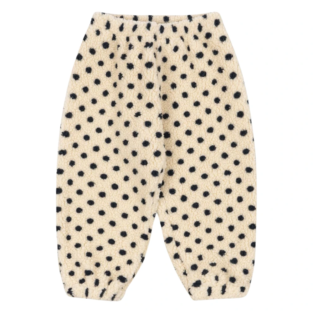 Konges Sløjd Jody Trousers - Female - Trousers - Beige - 3 Y - Kids