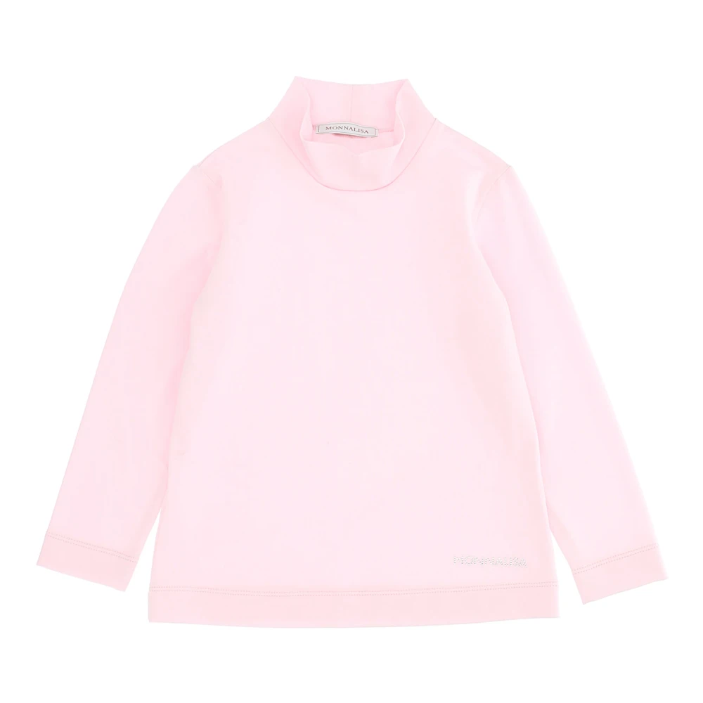 Monnalisa Girls Pink Kids Sweatshirts, 3 Y, Lupetto Basic