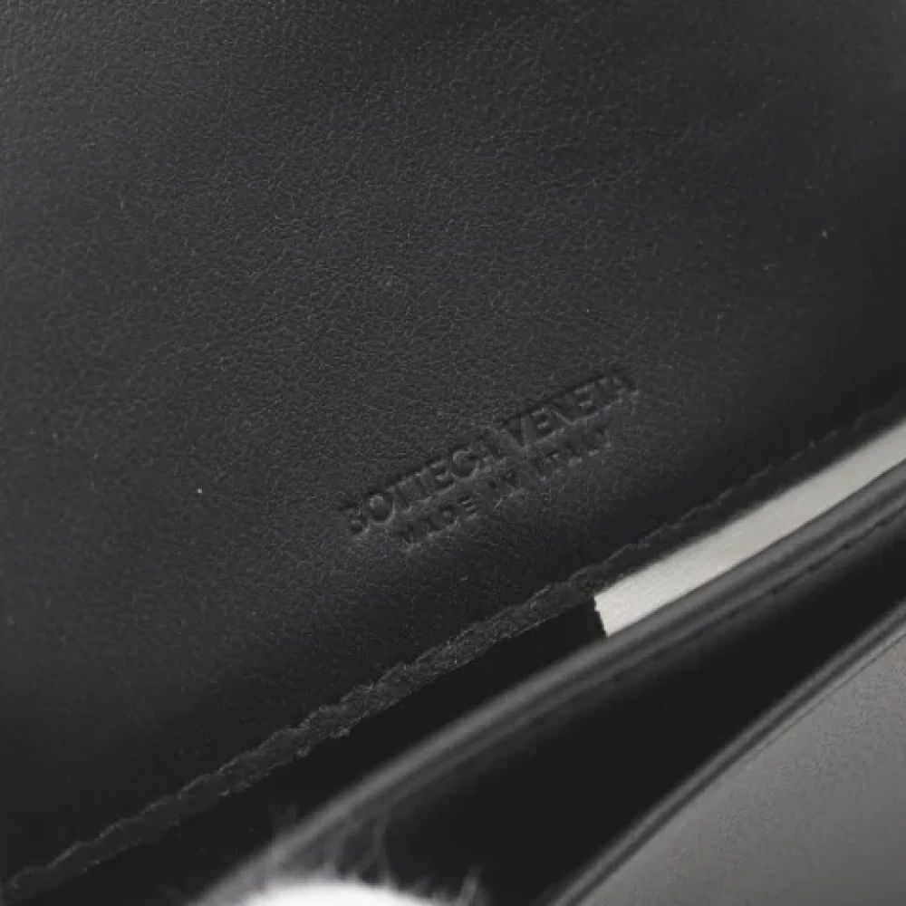 Bottega Veneta Vintage Pre-owned Leather wallets Black Dames