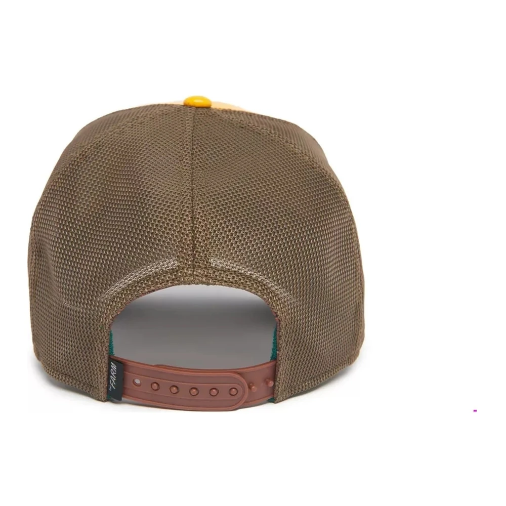 Goorin Bros Gele Pelicanool Man Bert Trucker Cap Multicolor Heren