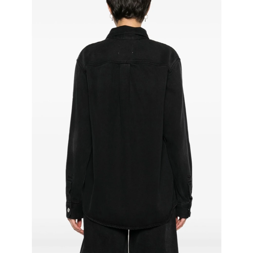 Isabel marant Zwarte Damesoverhemden Black Dames