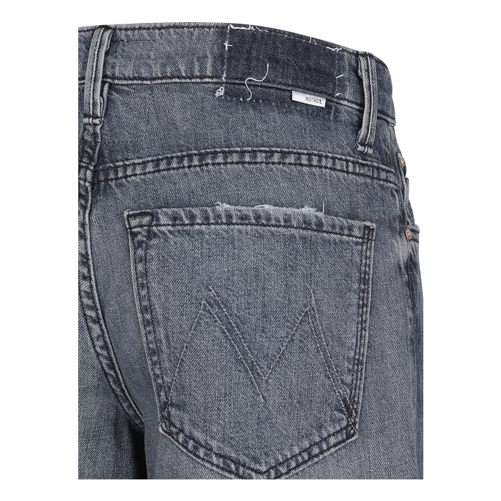Mother Grijze Denim Jeans Gemaakt in de VS Gray Dames