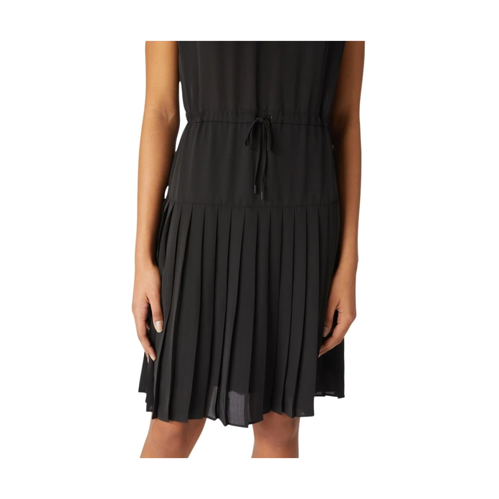 Trussardi Knielange Jurk Black Dames
