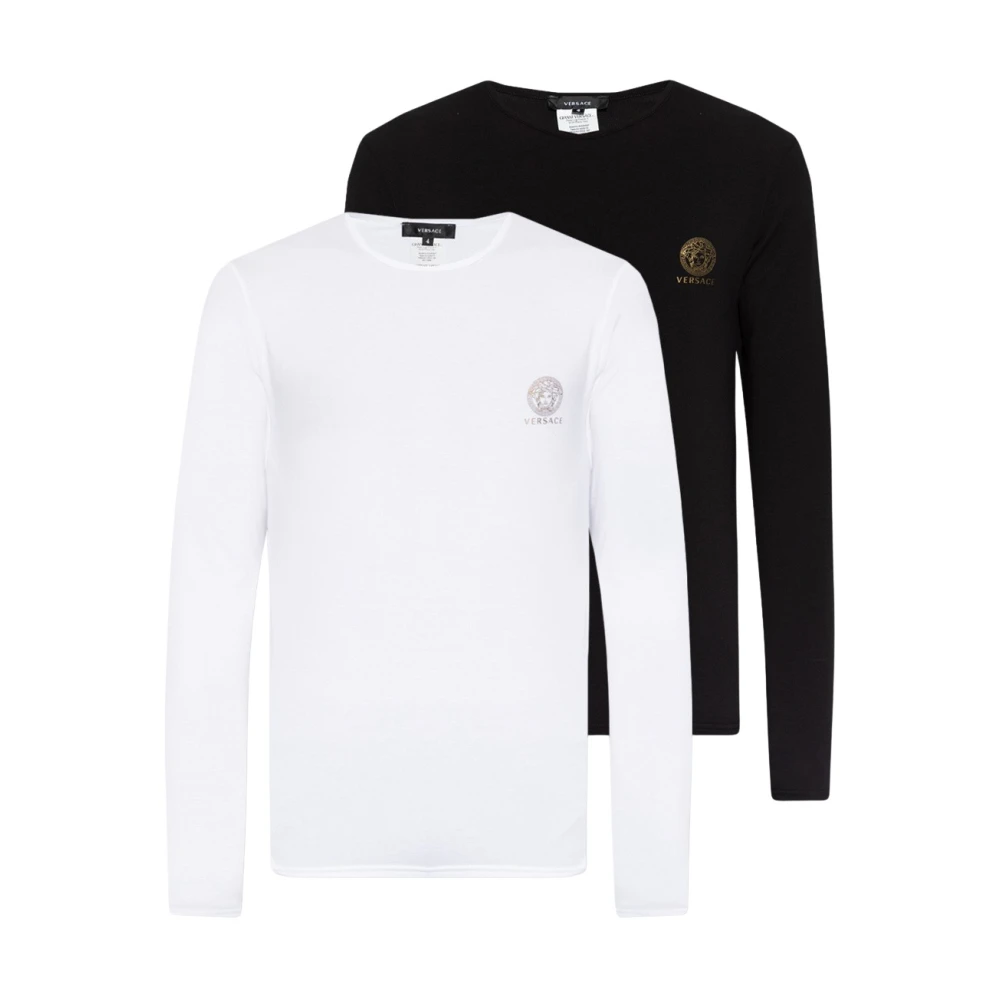 Versace T-shirt tvåpack Black, Herr