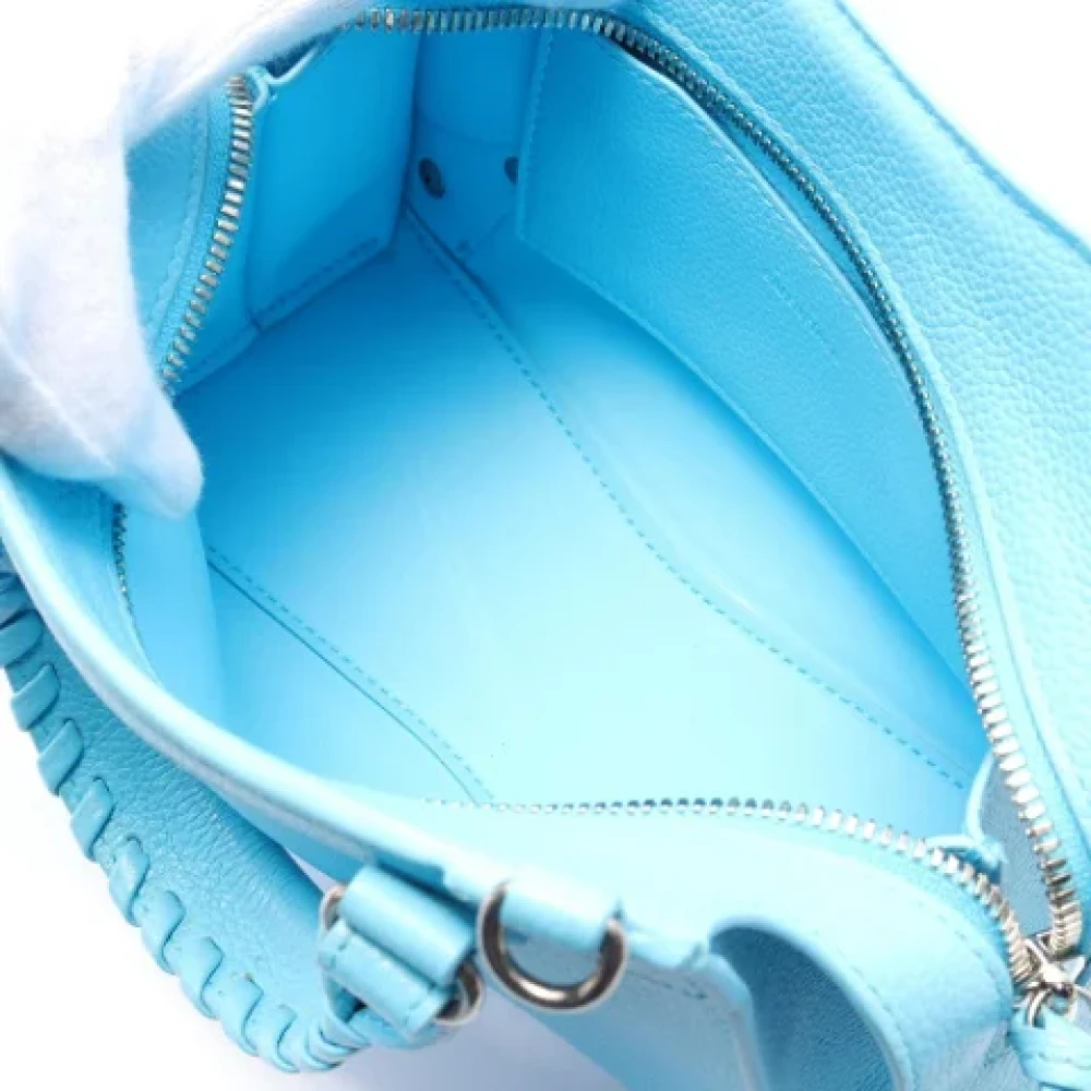 Balenciaga Vintage Pre-owned Leather balenciaga-bags Blue Dames