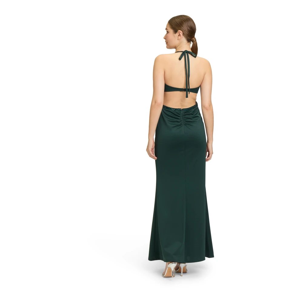Vera Mont Maxi jurk met Cut-Outs Gray Dames