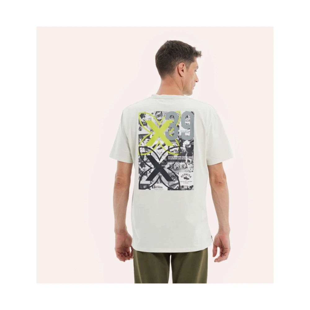 Munich T-Shirt Timeline Collectie White Heren