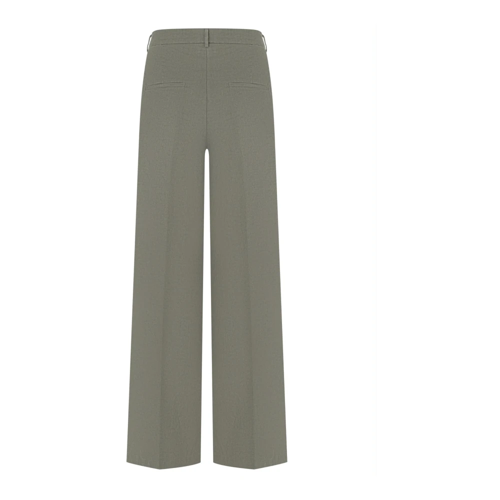 CAMBIO pantalon Mira pleat Green Dames