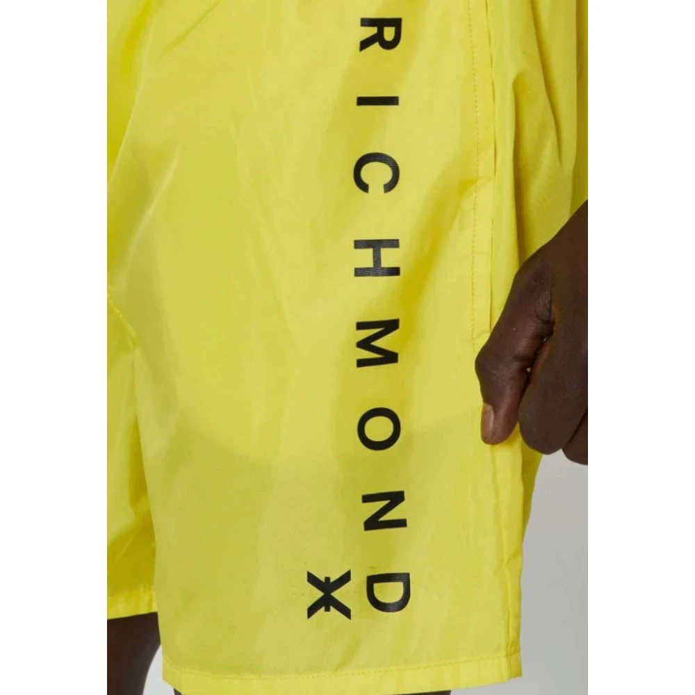 John Richmond Heren Swimboxer Shorts Yellow Heren