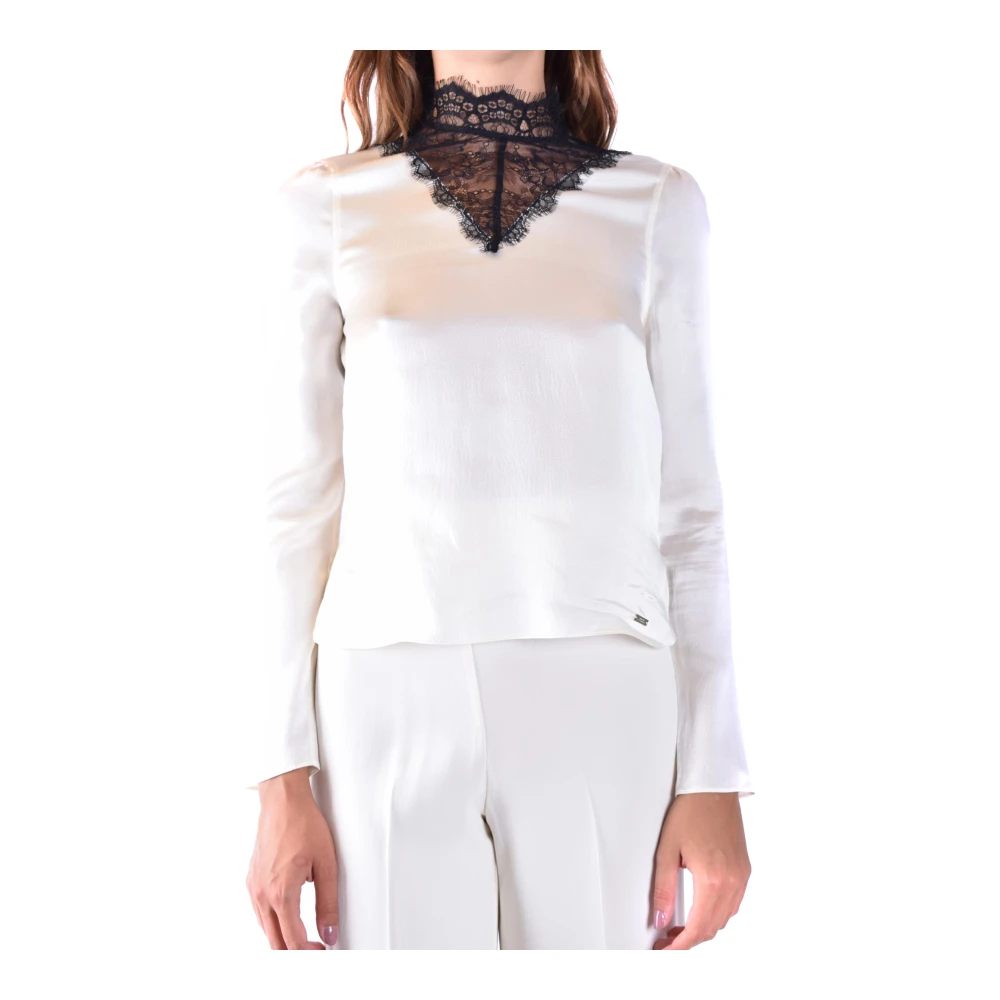 Armani Exchange Mujer Blanco Blusas Y Camisas, Talla: S