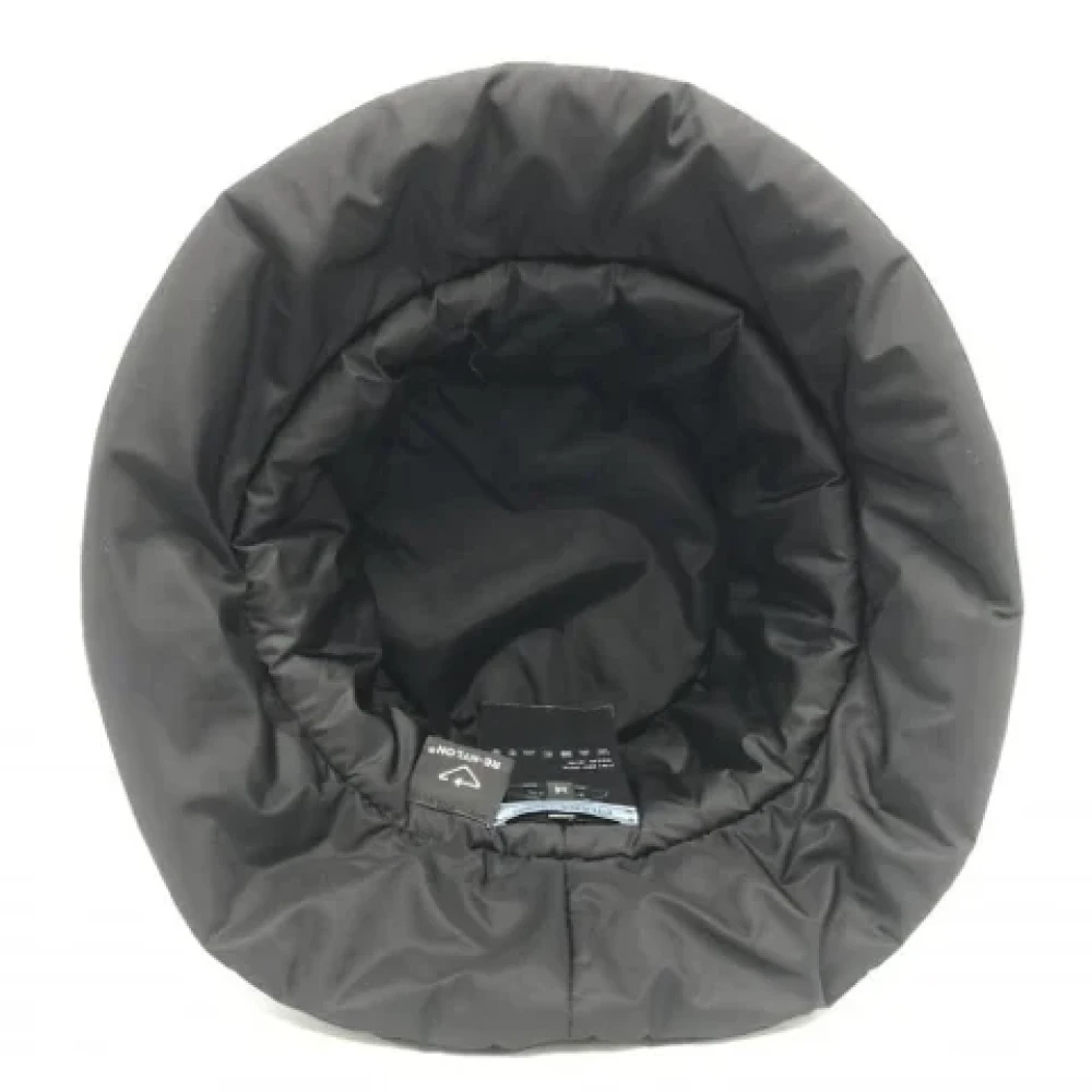 Prada Vintage Pre-owned Nylon hats Black Dames