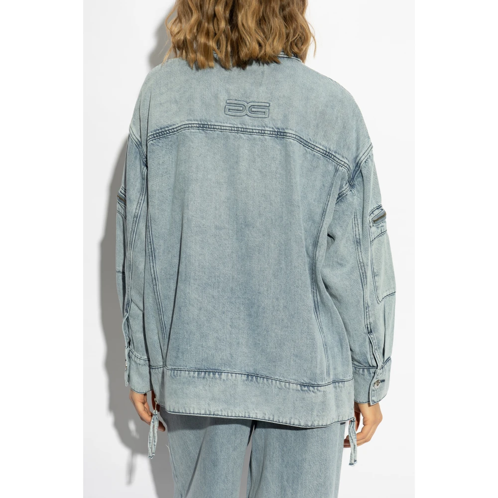 Gestuz Denim jas Blue Dames