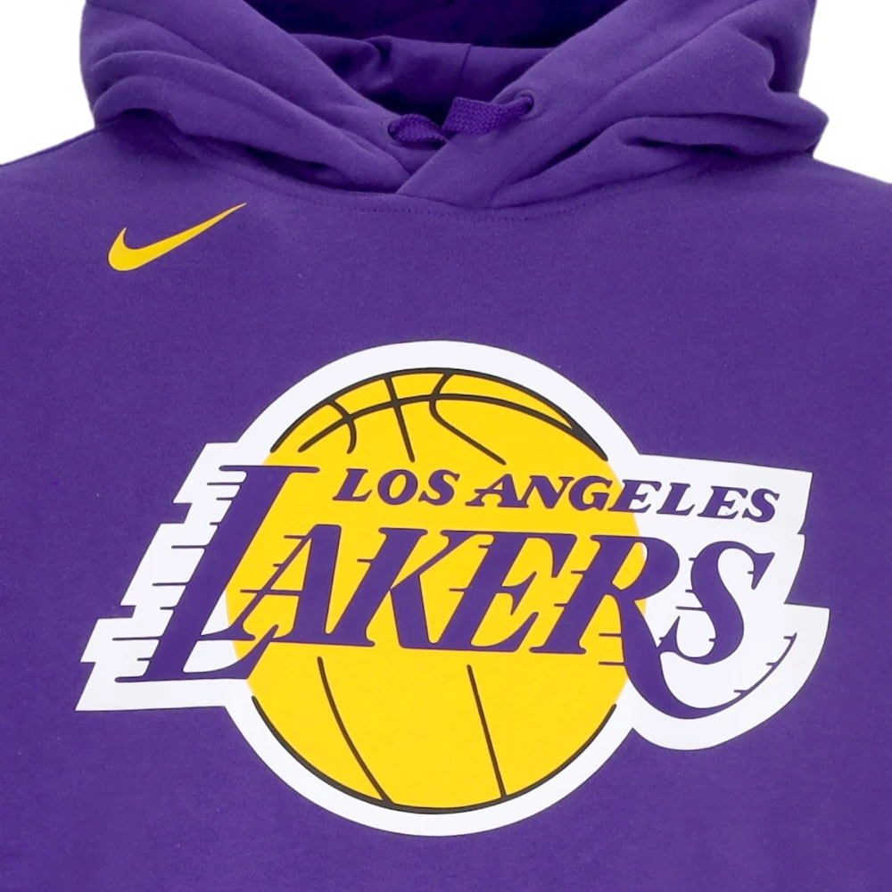 Nike NBA Essential Fleece Hoodie Loslak Field Purple Heren