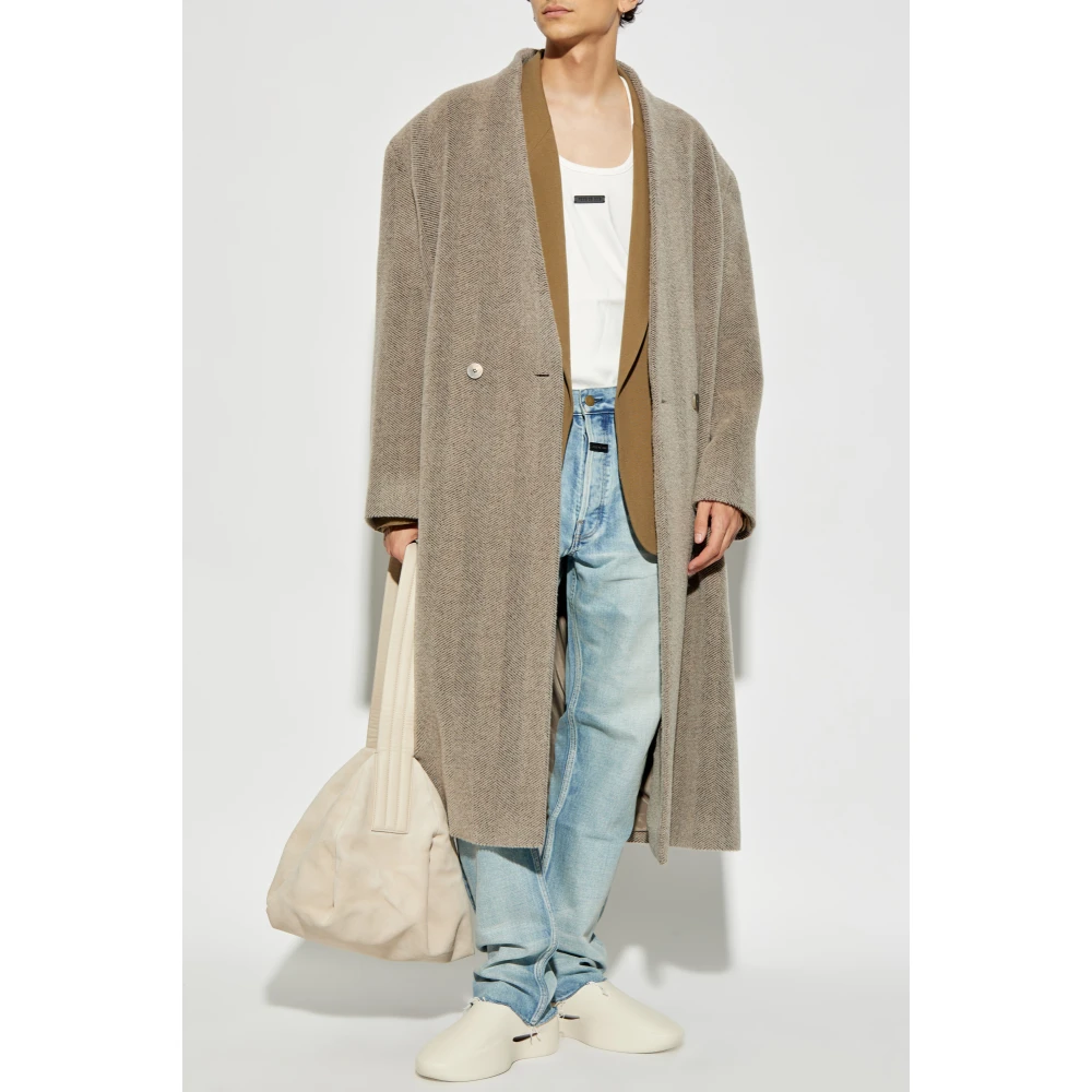 Fear Of God Jeans met logo Blue Heren