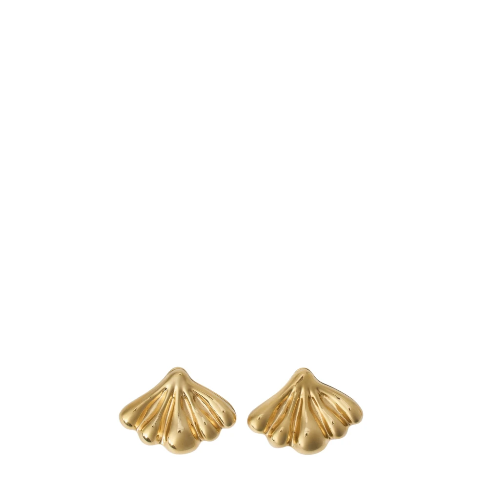 Chloé Yellow Mirror Earrings - Female - Earrings - One Size - Accessories