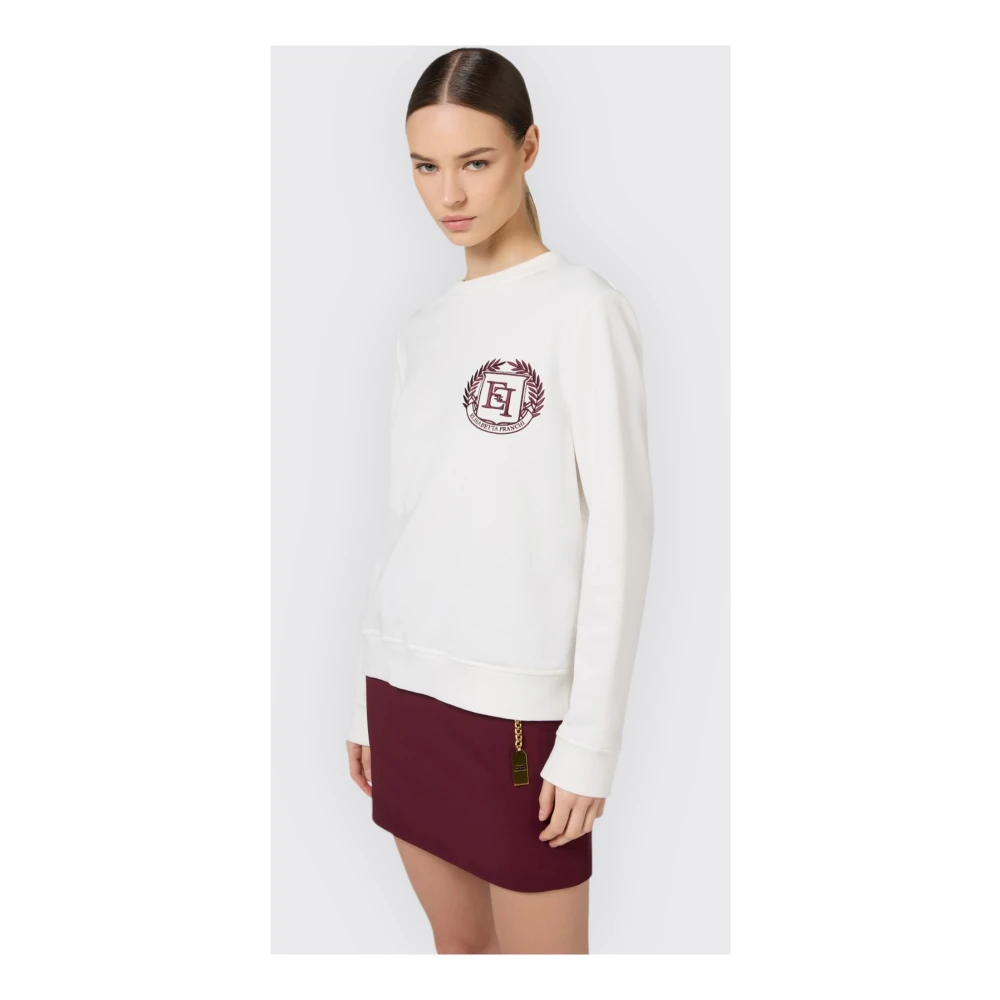 Elisabetta Franchi Damesweatercollectie White Dames