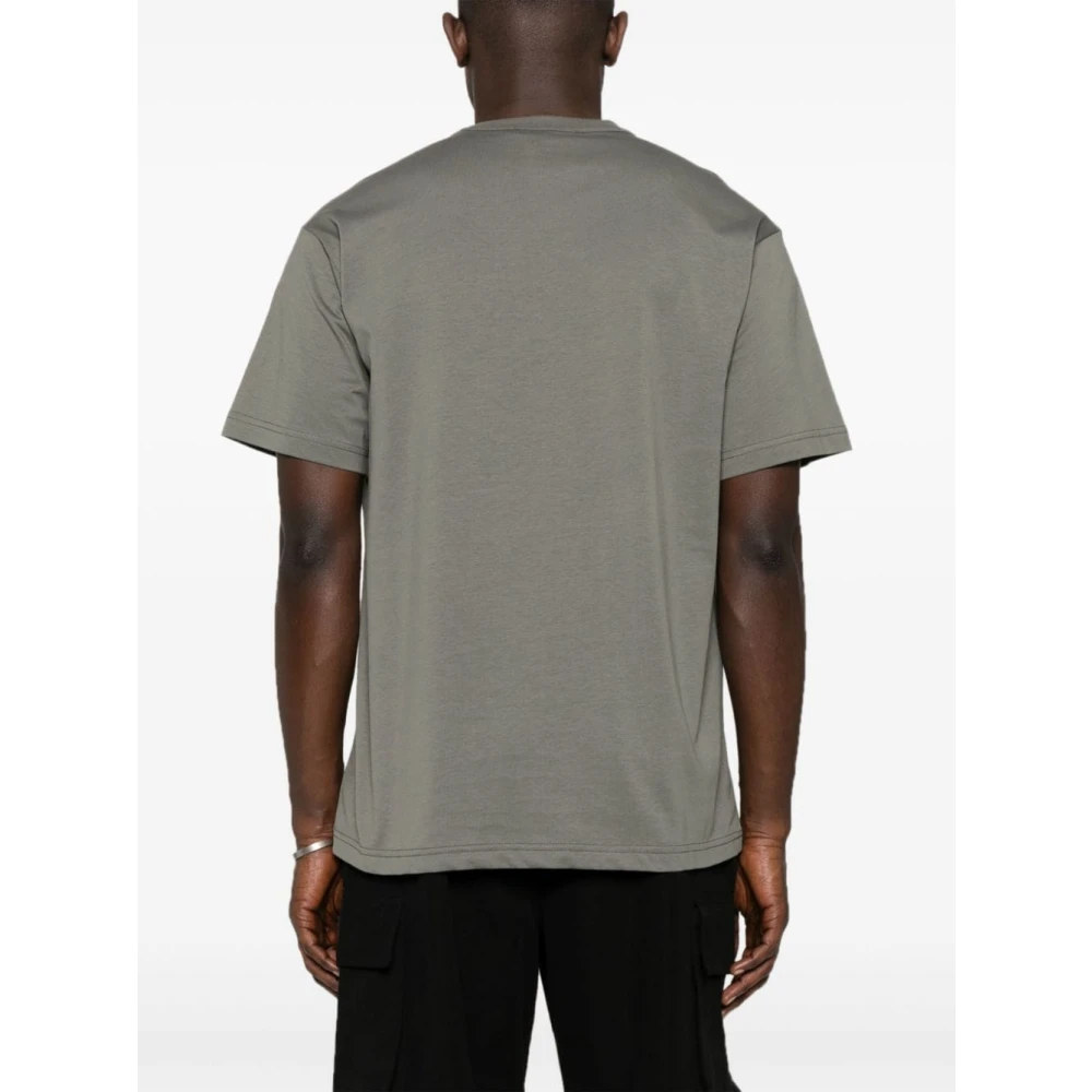 Versace Jeans Couture Grijze T-Shirts Polos Heren Ss24 Gray Heren