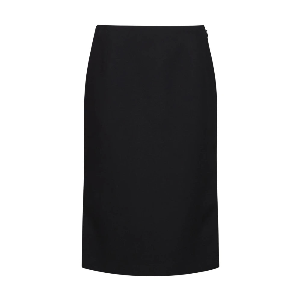 Fendi Skirts - Female - Midi Skirts - Black - Xs - Skirts