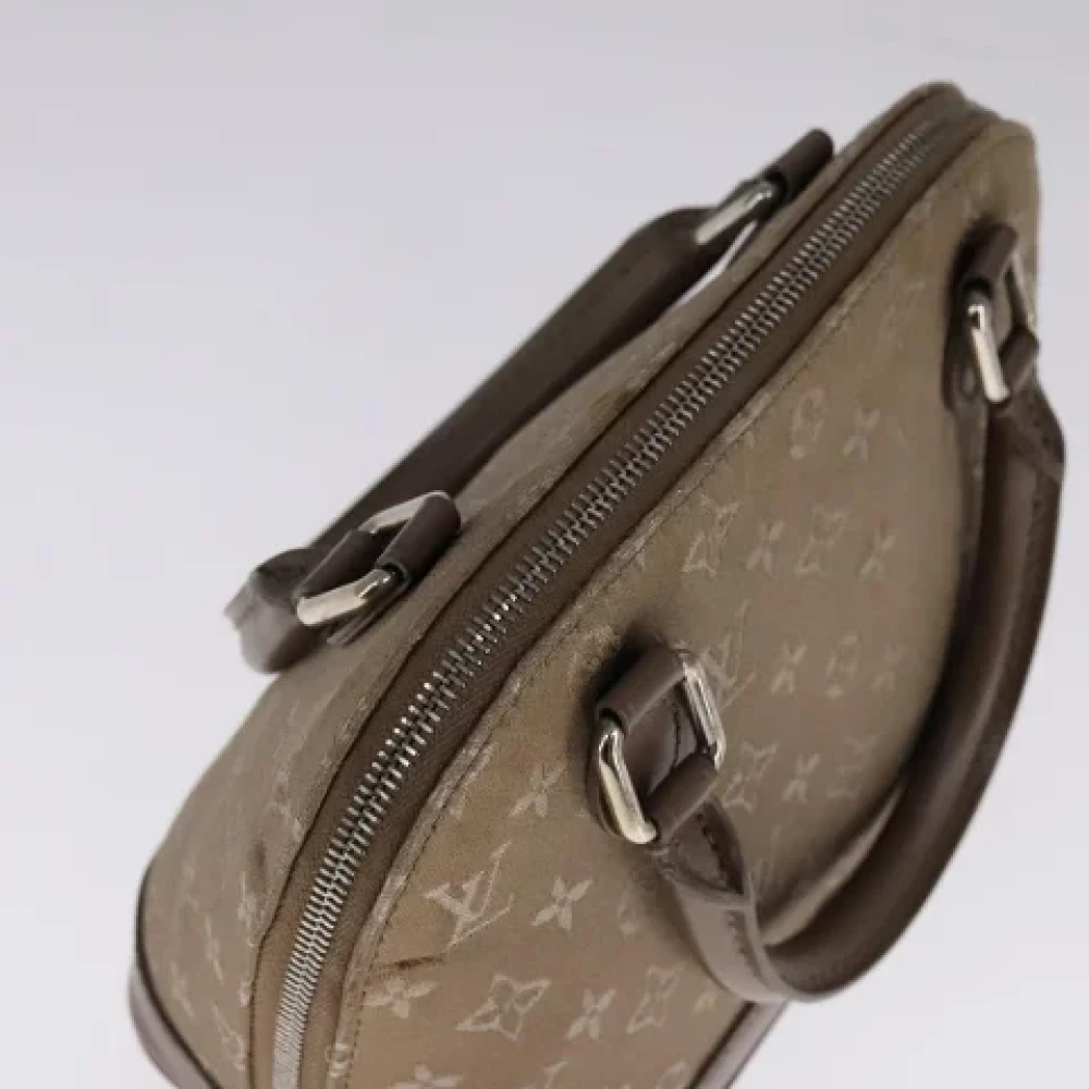 Louis Vuitton Vintage Pre-owned Canvas handbags Gray Dames