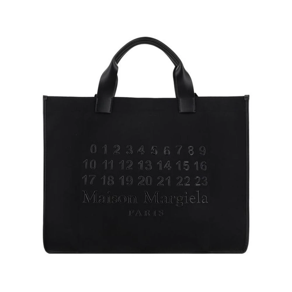 Maison Margiela Minimalistische Tote Tas met veelzijdige banden Black Dames