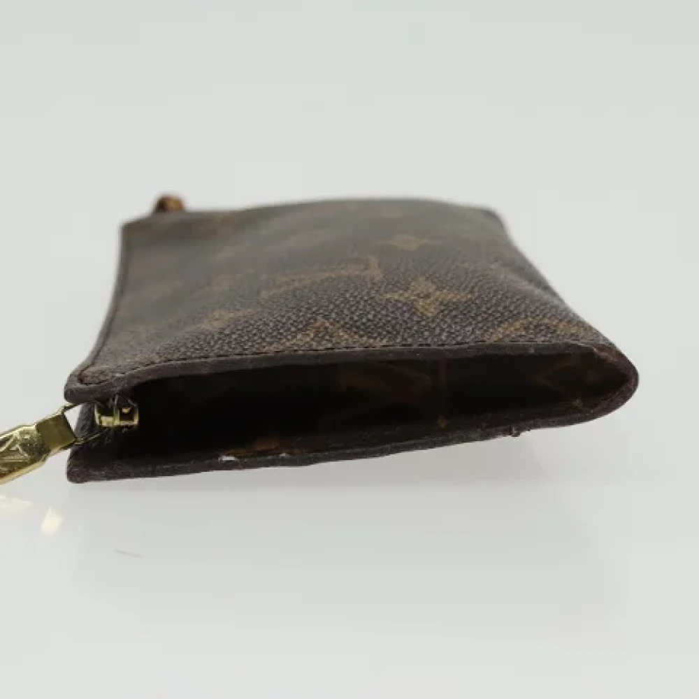 Louis Vuitton Vintage Pre-owned Canvas pouches Brown Dames