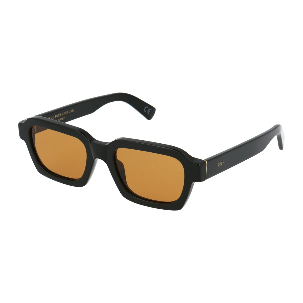 Retrosuperfuture Unisex Black Caro Refined Sunglasses