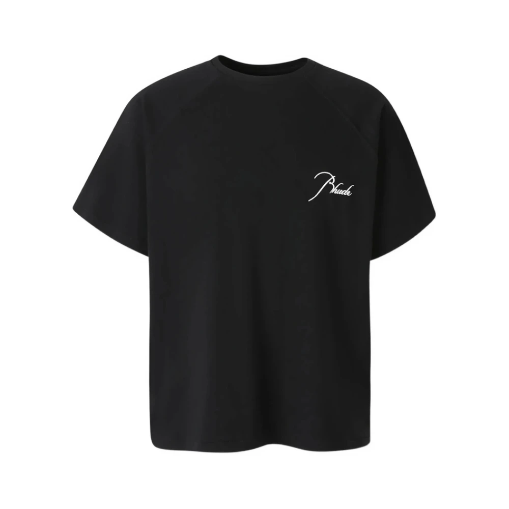 Rhude Uomo Nero - Classique Raglan T-Shirt - Tops - 2XL