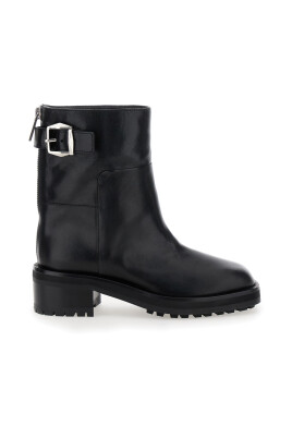 black-brushed-leather-knee-high-boots