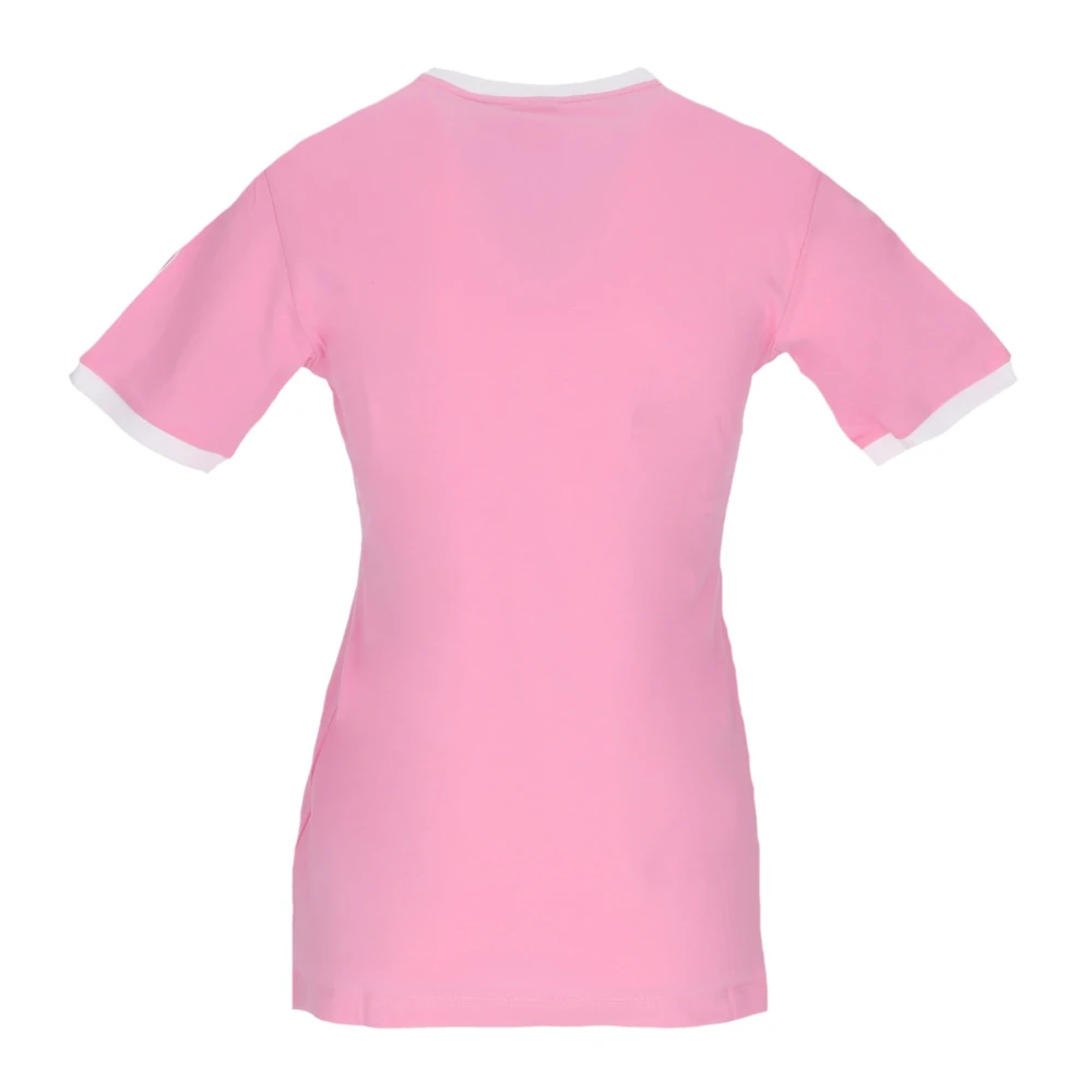 Adidas 3-Stripes Tee Streetwear Collectie Pink Dames
