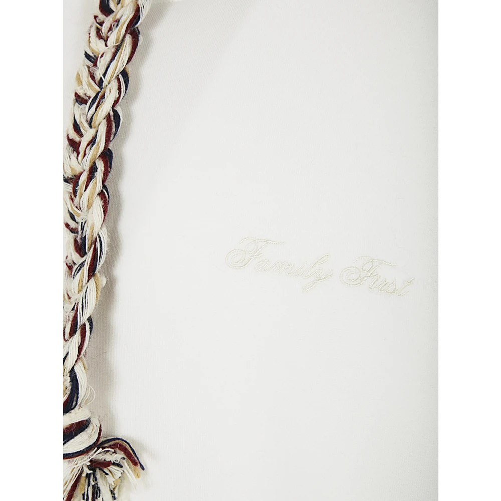 Family First Symbool Witte Hoodie White Heren