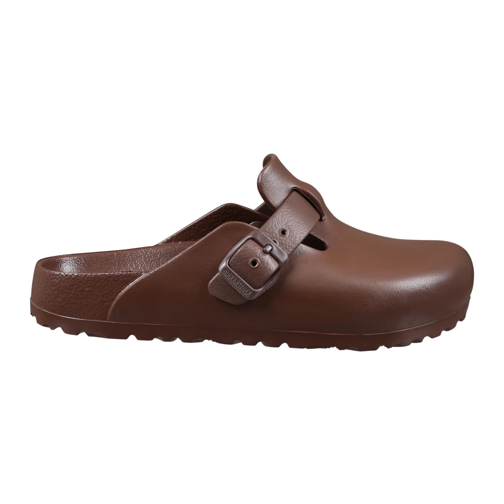 Birkenstock Bruna, justerbara sandaler med spänne i EVA Brown, Unisex