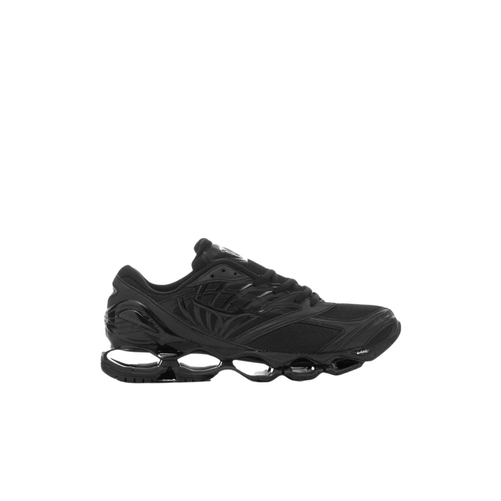 Mizuno Men's Black Sneakers, 8 1/2 Uk, Wave Prophecy Ls