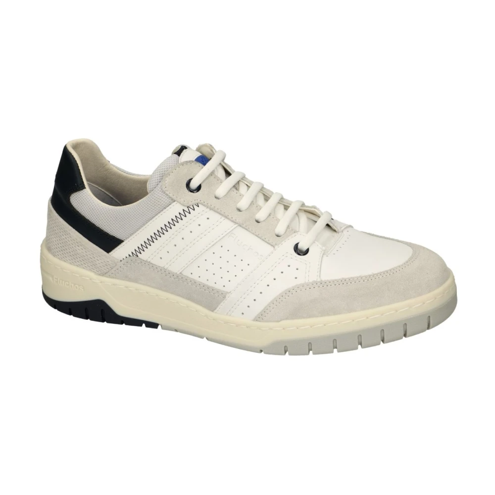Fluchos Roger Sneaker Heren Schoenen Wit