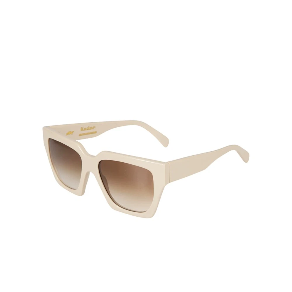 Kador Unisex Beige Charlize Sunglasses