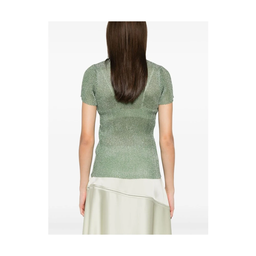 Blumarine Groene Polokraag Trui Green Dames