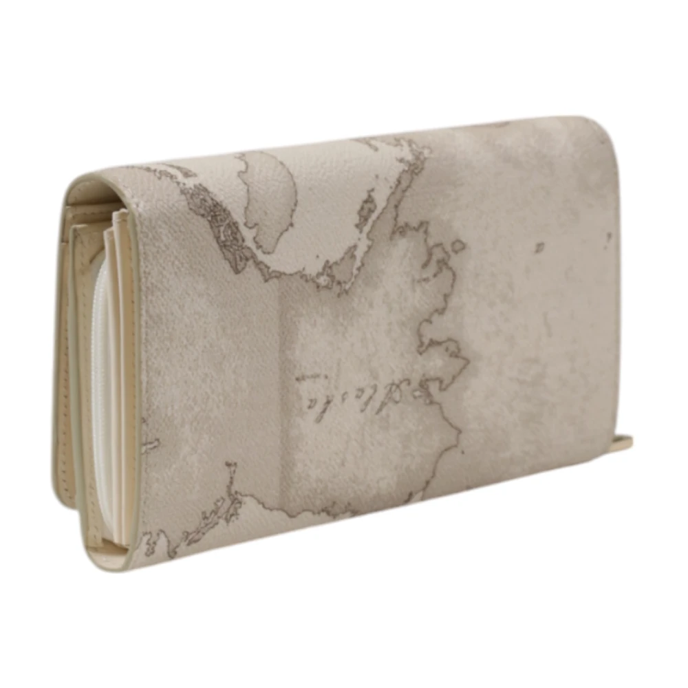 Alviero Martini 1a Classe Damesportemonnee in leren collectie Beige Dames
