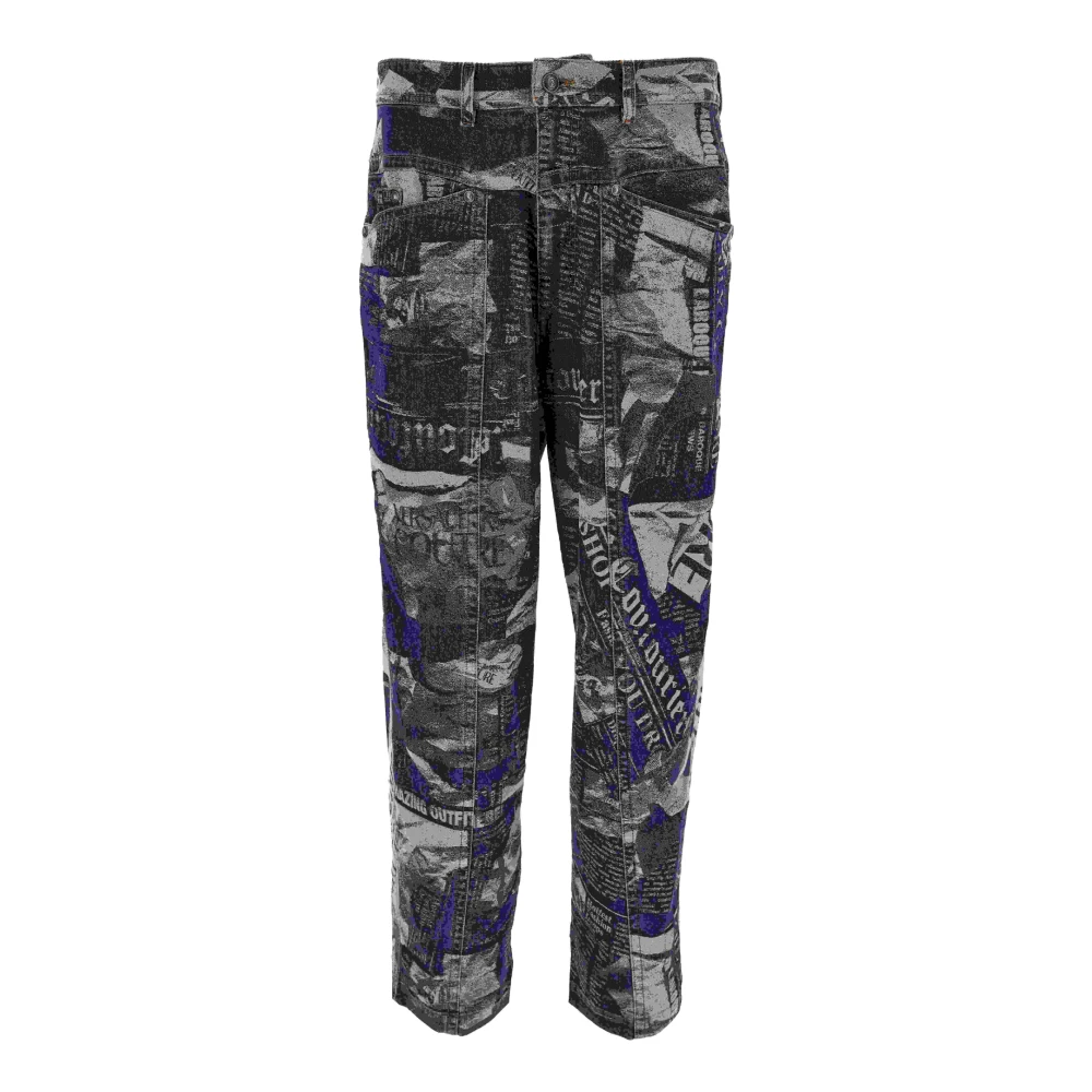 Versace Jeans Couture Broek Gray Heren