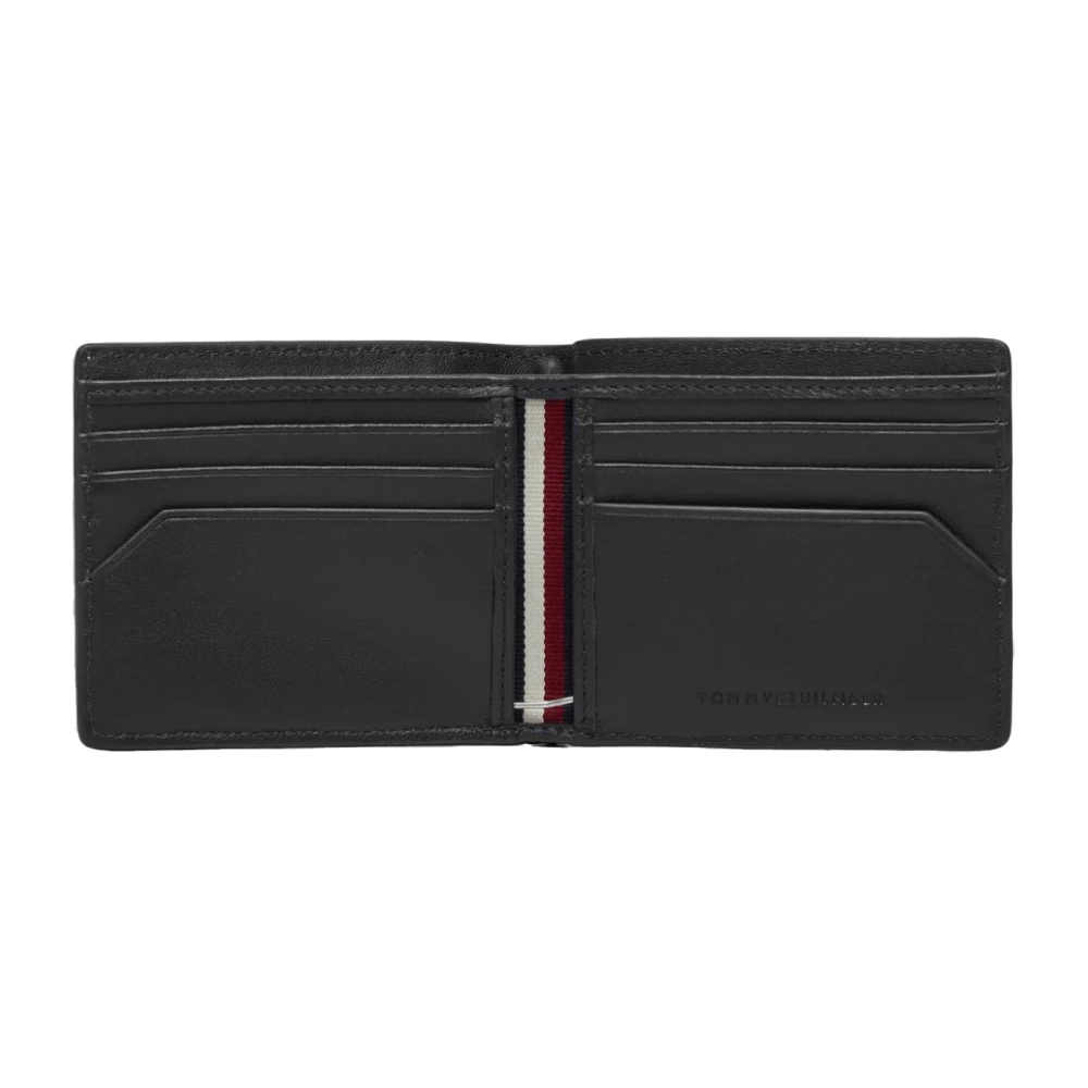 Tommy Hilfiger Casual Mini Portemonnee Herfst Winter Collectie Black Heren