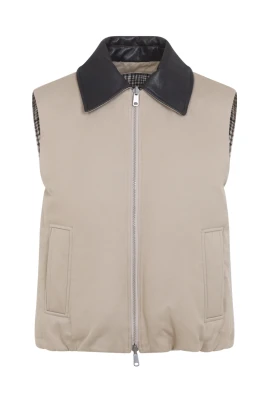 Cotton Padded Reversible Vest