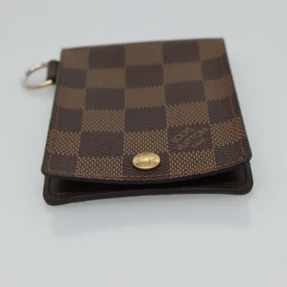 Louis Vuitton Vintage Pre-owned Canvas wallets Brown Dames