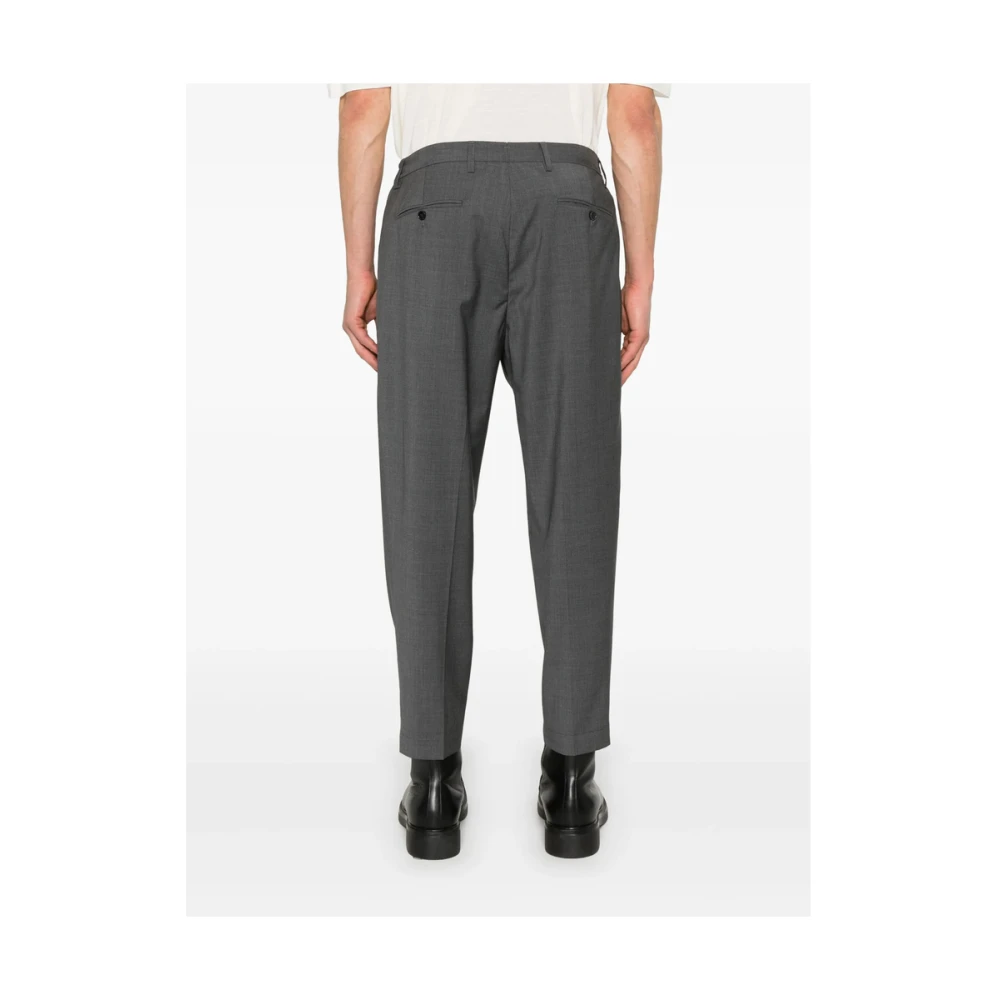 Briglia Antracietgrijze Casual Broek Gray Heren
