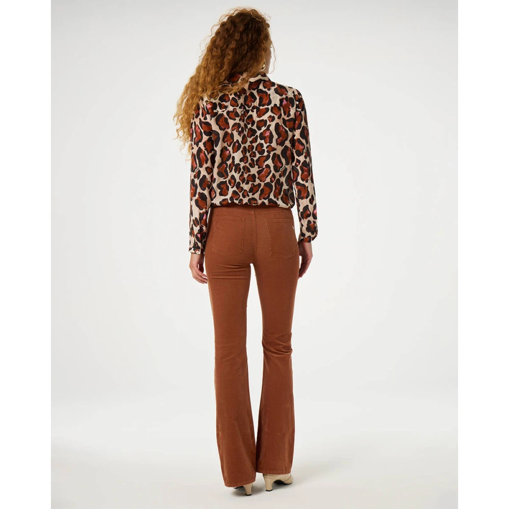 Fabienne Chapot Sunrise Blouse lange mouw Brown Dames
