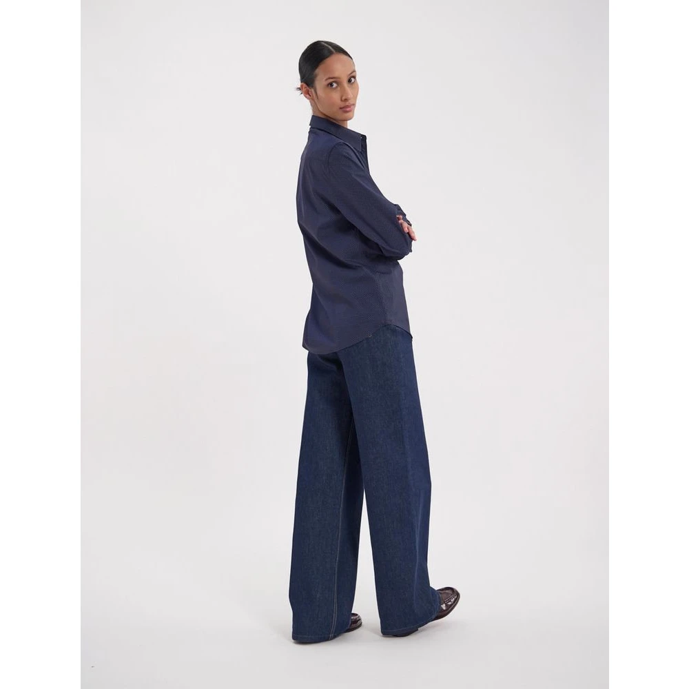 Ines De La Fressange Paris Maureen Shirt Blue Dames
