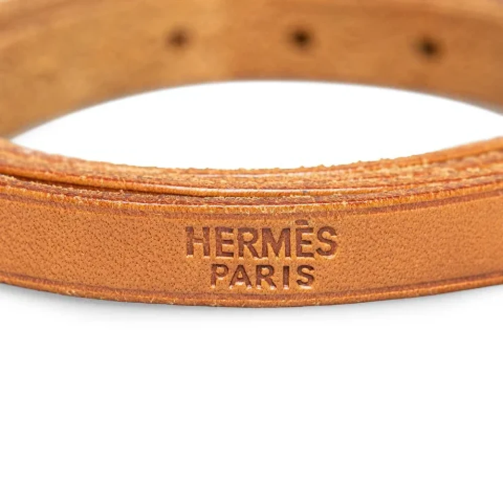 Hermès Vintage Pre-owned Leather belts Brown Dames