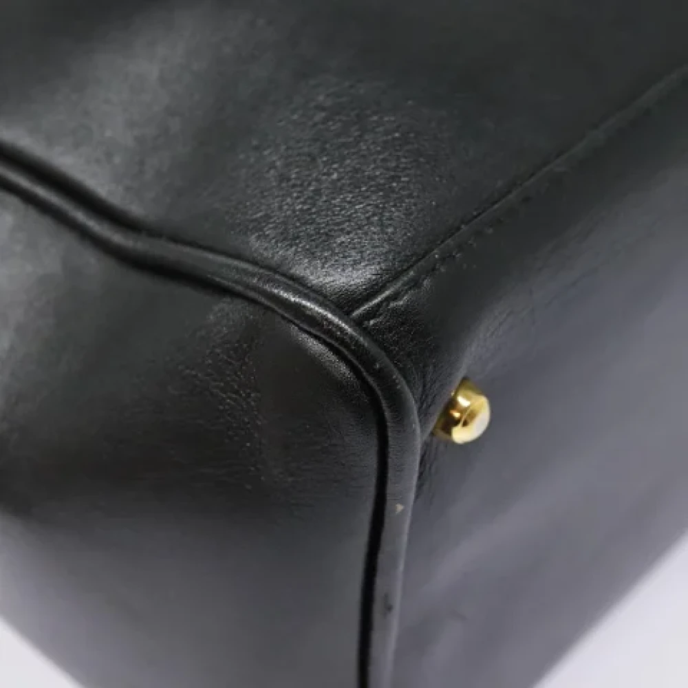 Gucci Vintage Pre-owned Fabric gucci-bags Black Dames