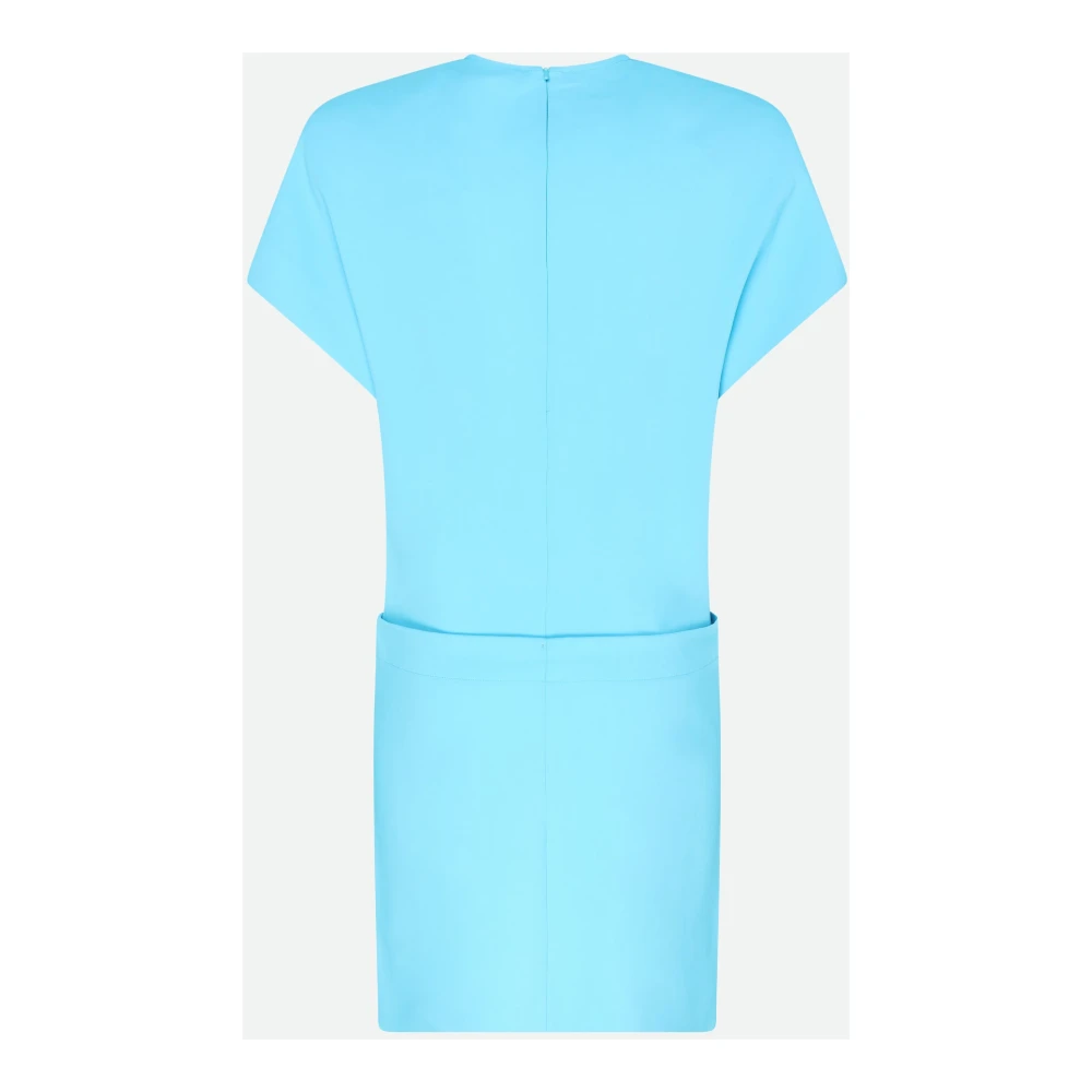 SPORTMAX Blauwe Jurk Blue Dames