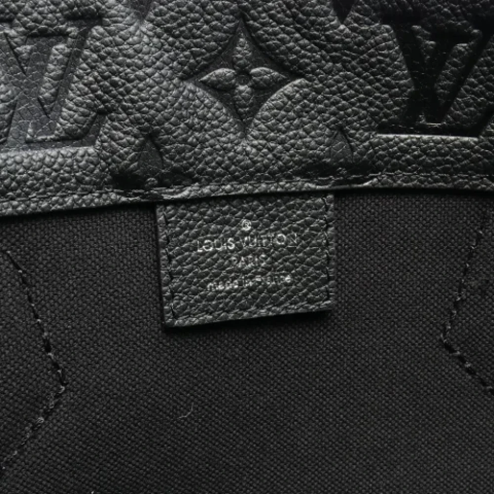Louis Vuitton Vintage Pre-owned Fabric totes Black Dames